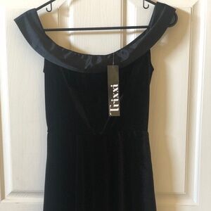NWT Velvet Black mini dress Size XS